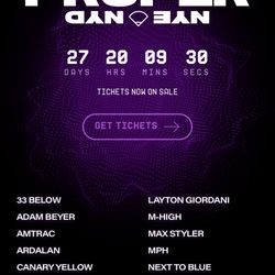 x2 Proper Nye Tickets 