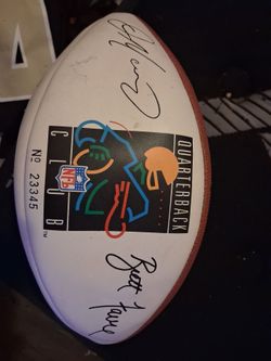 Football QB autos