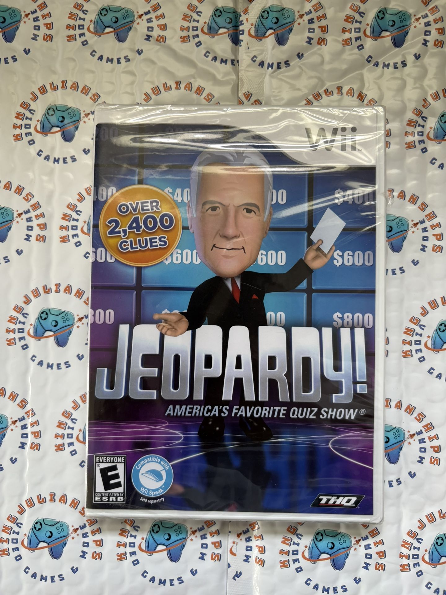 Jeopardy Nintendo Wii Video Game New/Sealed