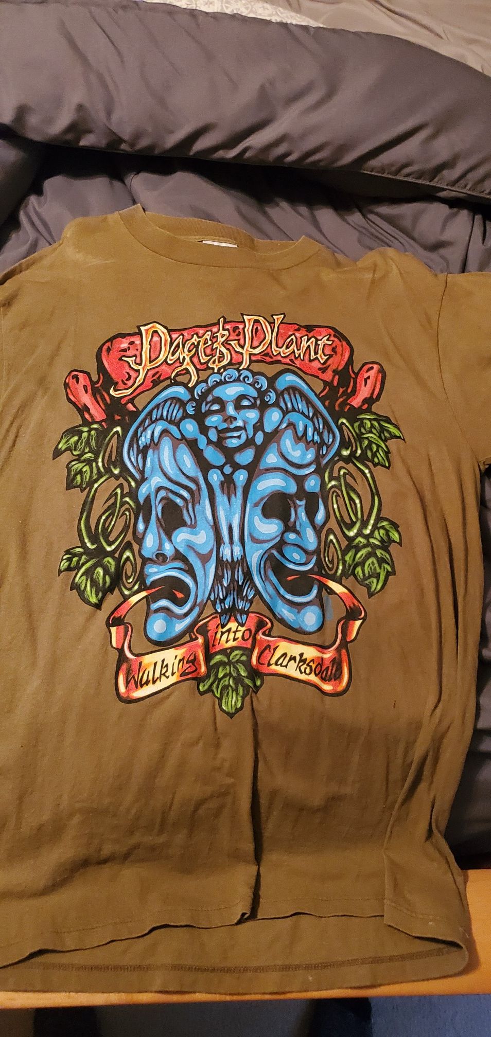 Vintage 1998 Jimmy Page and Robert Plant Walking Into Everywhere Shirt