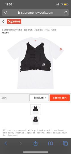 Supreme TNF RTG tee🔥size: L