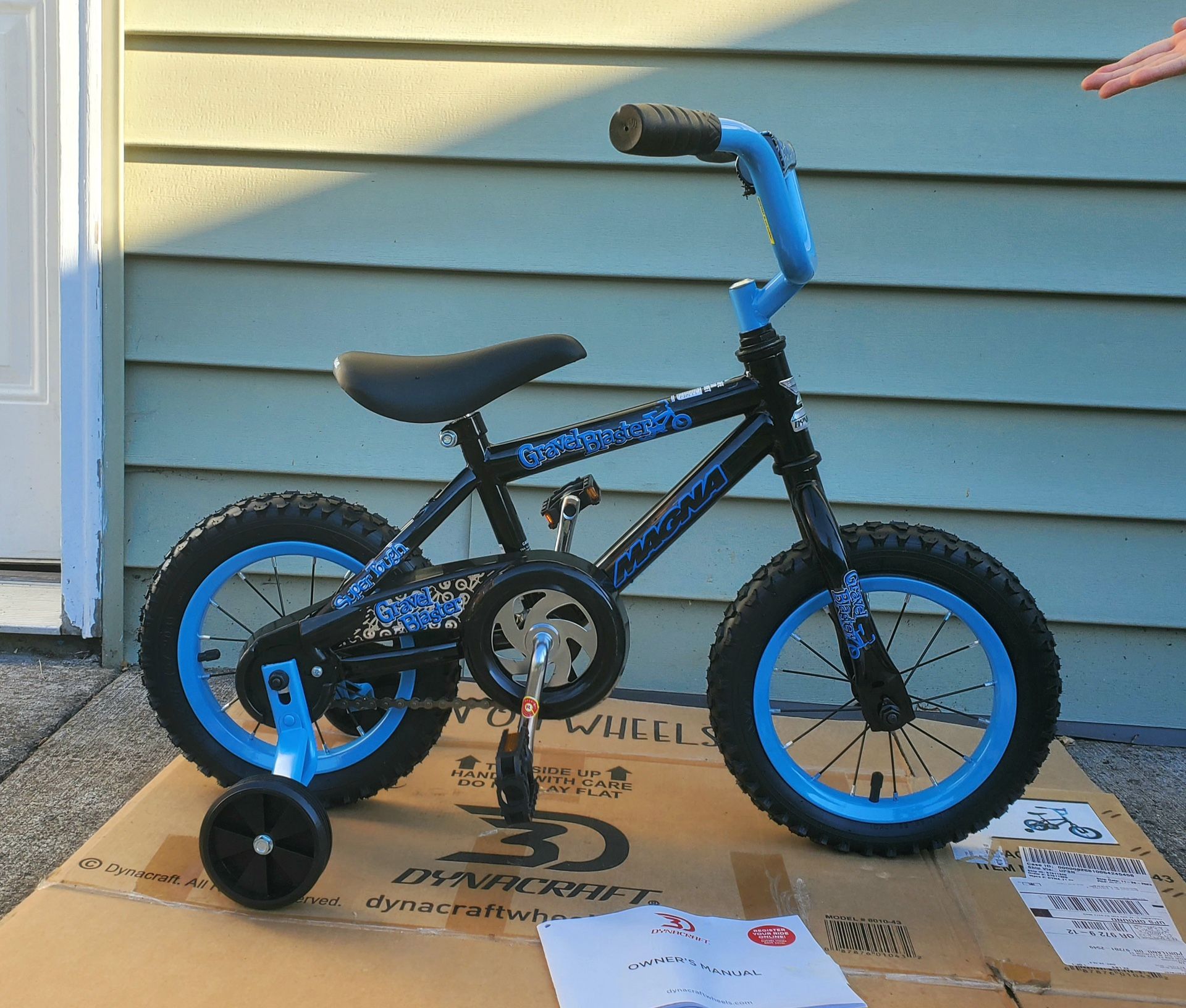 12-Inch Boys BMX Bike For Age 3-5 Years