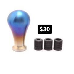 New Titanium Color Shift Knob