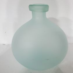 Seafoam Green Apothecary Bottle Hand Blown Very Old