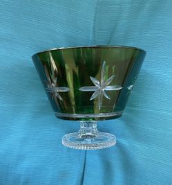 Cut crystal pedestal bowl ,Marquis by Waterford