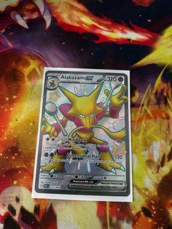 ALAKAZAM EX SHINY PALDEAN FATES 215/091