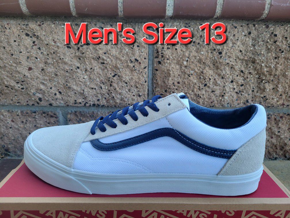 Vans Club Old Skool Shoes Men's Size 13