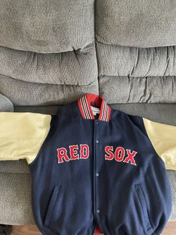 Late 1990's Boston Red Sox Letterman Style Jacket/Coat Size XL