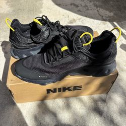 Nike React Live Black Yellow Strike