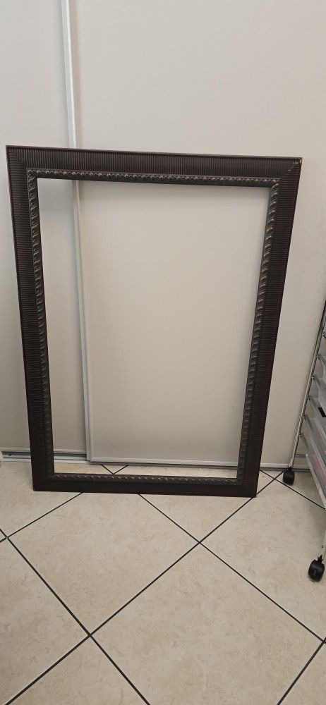 Large Brown Frame
