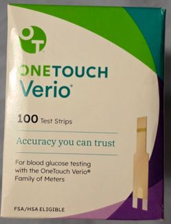 One Touch Verio Strips