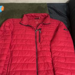 Calvin Klein Red Puffer 