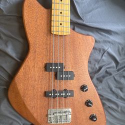 Custom PJ Bass – Tele Style Neck – Maple Fretboard – Great Player + Hard Case – $350