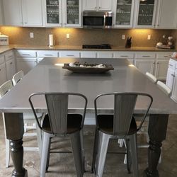 Kitchen Island Stainless Steel Countertop