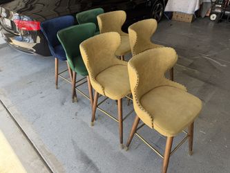 Upholstered Counter Stool Chair