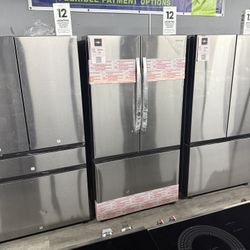 Samsung - 31.5 Cu Ft 3-Door Mega Capacity French Door Refrigerator With Dual Icemaker 