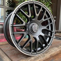 18” 5x112 Mercedes Benz Black Finish Wheel Set 18X8.5 18x9.5 New Wheel Set