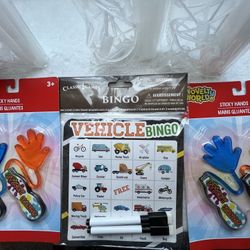 Party Supply, 12 Yard Balloon Sticks, 1 Bingo Game, 4 Stick, 4 Sticky Hands ❗️Firm Price❗️