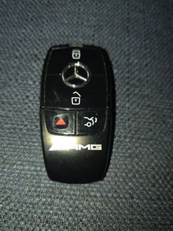 Mercedes benz AMG keyfob carbon black