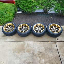Volk Racing JDM 15 x 8 Bronze 114.3x4 Wheels