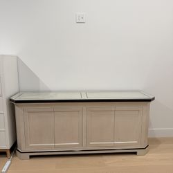 Custom Bespoke Solid Wood Sideboard – Heavy Executive Credenza