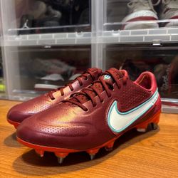 Nike Tiempo Legend 9 Elite SG Pro DJ8039-617 TeamRed Kangaroo Soccer Cleat Sz 7M