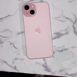 Pink iPhone 15 