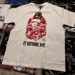 Pink Bape Tee Size L