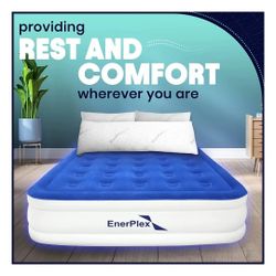 King Size Airbed And Complete Comfortyset
