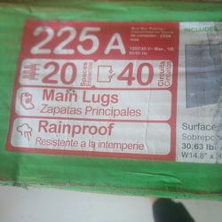 225A 40 Circuts 20 Spaces Fuse Panel Box 