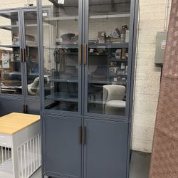 Bryan Metal China Cabinet 