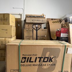 BILITOK Massage Chair Zero Gravity Full Body with Heating and Bluetooth - Black