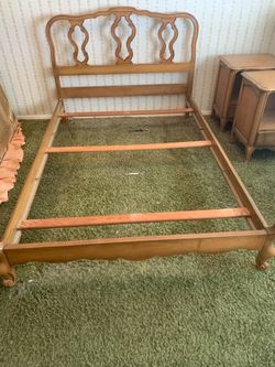 Vintage Full Size Maple Bed Frame $385 OBO!