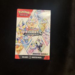 Prismatic evolutions booster bundle 