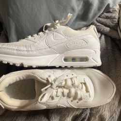Nike Air Max 90 Triple White Sneakers