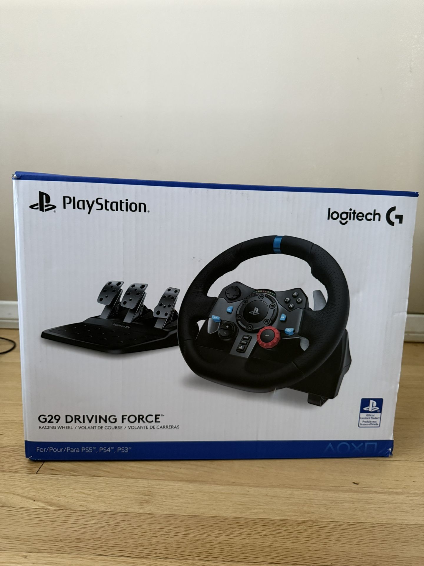 G29 Driving Force Racing Gaming Wheel For PC/PS5/PS4/PS3