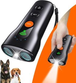 Brand New Ultrasonic Dog Bark Deterrent for Training 50FT Rechargeable