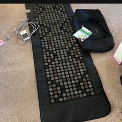 UTK Full Body Infrared Heating Pad Far Infrared Natural Jade Tourmaline Heating Pad, Smart Control