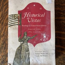 Vintage 1964 Historical Vistas Readings US History Book