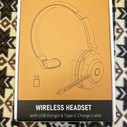 Wireless Headset- Like New 
