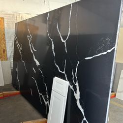 Black Quartz Slabs For Sale 