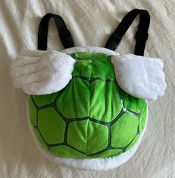 Super Mario Bros Turtle Shell  Backpack Wings Costume