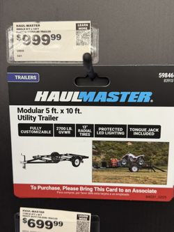 HAUL MASTER TRAILER