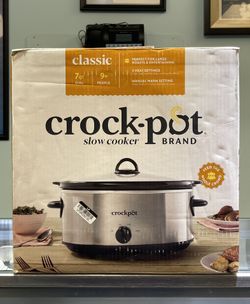 Crockpot Slow Cooker 7qt
