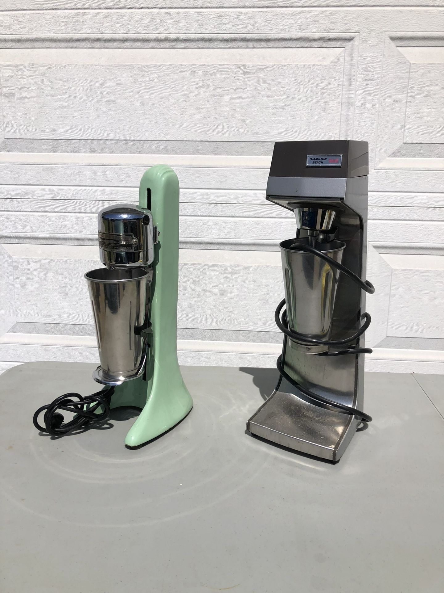 2 Working Milkshake Machines -prices In Description