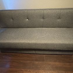 Futon With drawers And Built in Outlets and usb Ports