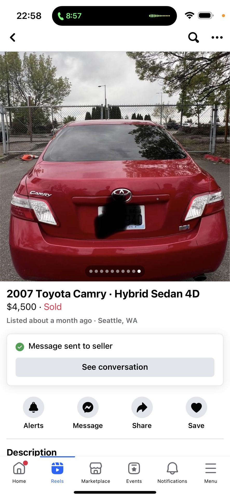 2007 Toyota Camry Hybrid