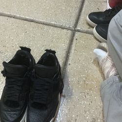 Jordan 4 Pony Hair Black