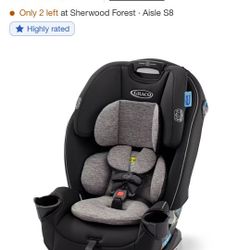 Graco Slim Fit 3-in-1 Convertible Car Seat - Jarret $200