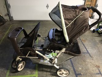 Duo glider double stroller